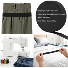 Prime Dikiş Için Lastik Bantlar: Kemerler, Peruk Bantları, Kendin Yap Dikiş Malzemeleri Için Ideal Lastik Kordon, Tüm Dikiş Malzemeleri Için Uygun- 1 cm 10 Metre