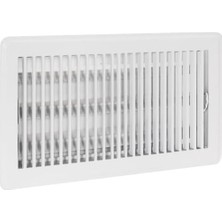 Prime Ez-Flo 61638 Çelik Kayıt Zemin Difüzörü, 6 Inç x 12 Inç, Beyaz