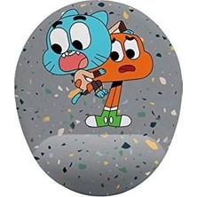 Prime Gumball ve Darwin Bilek Destekli Mouse Pad
