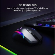 Prime Icarus Rgb 10.000DPI 9 Tuş Profesyonel Optik Gaming Mouse