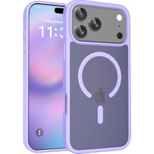 Efnaz Style Joko Apple iPhone 18 Pro Jota Magsafe Kapak - Lila