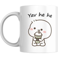 Karok Ticaret Yav He He Komik Kupa Bardak Komik Yazılı Hediyelik Çay Kahve Kupası Coffee Mug
