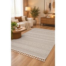 Melaris Halı Modern Bukle Halı Loop Dokuma Bukleli Oturma Odası Halısı Salon Mutfak Halısı