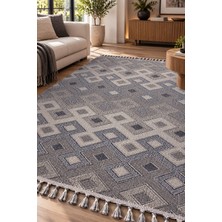 Melaris Halı Modern Bukle Halı Loop Dokuma Bukleli Oturma Odası Halısı Salon Mutfak Halısı