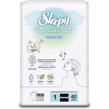 Prime Bio Natural Premium Plus Günlük Ped Normal 8X40=320 Adet Ped
