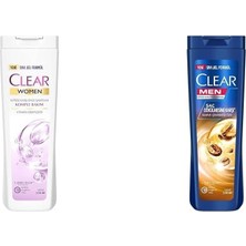 Karok Ticaret Clear Komple Bakım Vitamin Kompleksi Kepeğe Karşı Etkili Şampuan 350 Ml(1) Clear Men Kepeğe Karşı Etkili Şampuan Saç Dökülmesine Karşı Kahve Çekirdeği Özü 350 Ml(1)
