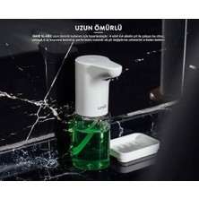 Karok Ticaret Sıvı Sabunluk Otomatik Sensörlü Kremlik Şampuanlık Pilli Hareket Sensörlü Fotoselli Otomatik 300ML Beyaz SL-U02