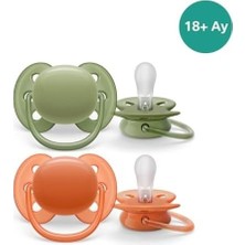 Avent Ultra Soft Emzik 18+ Ay, 2'li, SCF093/01