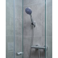 4 Modlu El Duşu Başlığı Spiral Hortumlu Duş Seti Banyo Aksesuarı