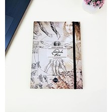 21X14CM Book - Eskiz Defteri - Siyah Sayfa - 120 gr - 56 Yaprak