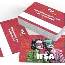 Prime Zigzag Games Ifşa Kız Kıza, 64 Kartlı Arkadaş Grubu Oyunu, Kalem Hediyeli, 12+ Yaş