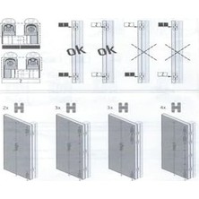 Prime Gizli Menteşe 130X30 mm Antik Renk Tek Ebat HG107HT01 Abm
