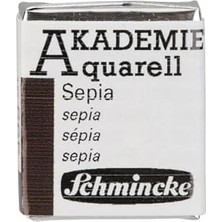 Prime Akademie Aquarell Yarım Tablet Sulu Boya 665 Sepia