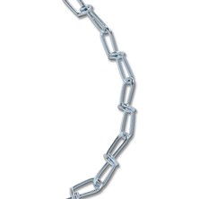 Prime Industries A15921 2/0 Double Loop Electro Galvanizli, 3 M Gerçek, Çinko Gümüş