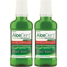 Aloe Dent Alkolsüz ve Florürsüz Ağız Kokusu Önleyici Doğal Ağız Bakım Suyu - 250 ml (2 Paketi)