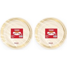 Prime Karton Tabak, Orta Boy 19 cm 10'lu 2li Paket