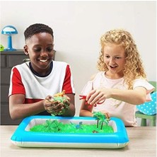 Prime Zimpli Kids’ten Gelli Worlds Dino Pack, 5 Kullanımlık Gelli Tozu, 8 Adet Figür Oyuncak, Şişirilebilir Oyun Havuzu, Erkek ve Kız Çocukları Için Eğitim Bilimleri Kiti