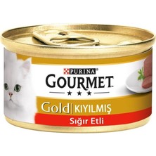 Prime Kıyılmış Sığır Etli Yaş Kedi Maması (24 x 85 Gr)
