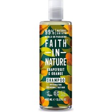 Karok Ticaret Faıth In Nature %99 Doğal Tazeleyici Şampuan Normal & Yağlanmaya - Kepeğe Meyilli Saçlar Için (Greyfurt & Portakal, 400 Ml)