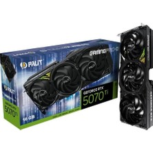Palit RTX5070TI Gamingpro-S 16GB 256BIT Gddr7 Ekran Kartı HDMI ve DVI Çıkışları ile Oyun Için Ideal
