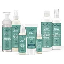 Shea Moısture Sheanem Yapıştırıcı Saç Kremi Peruk ve Dokuma, Çay Ağacı ve Hodan Tohumu Su Bazlı Saç Ürünü, 6,3 Ounce