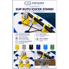 Paddle Board Kutu Içecek Standı ve Kürek Tutucu Klips – Sup Kürek Sabitleyici APARAT(2ADET)