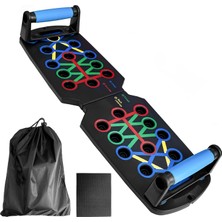 Push Up Kurulu Erkekler ve Kadınlar Için Çok Fonksiyonlu Ayrılabilir Push Up Bar Gücü Eğitim Taşınabilir Ev Spor Salonu Egzersiz Ekipmanları