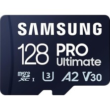 Pro Plus 128GB Microsdxc Uhs-I Bellek Kartı MB-MY128SA/WW, U3, V30, A2 Hız Sınıfı, 180 Mb/sn Okuma, 130 Mb/sn Yazma