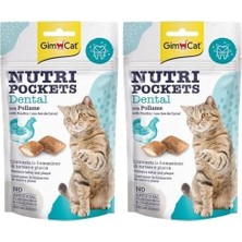 Prime Gimcat Nutripockets Kedi Ödülü Dental 60 gr 2li Paket