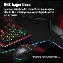Prime W60 Max 10.000 Cpı 10 Tuş Optik Rgb Uc3&4 Aktif Kablolu Kırmızı Gaming (Oyuncu) Mouse