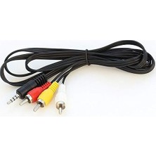 Prime 4824 3.5 mm To 3 Rca Dişi Tos Çevirici Dönüştürücü Ses Kablosu