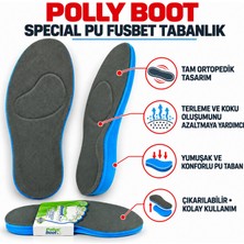 Polly Boot Arge Toptan Tam Ortopedik Tabanlık Special Pu Fusbet Antibakteriyel Antistatik No:41
