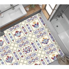 Prime Yer Kaplama Zemin Kaplama Folyosu 65X130 cm Turk Patchwork