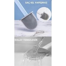 Prime Oval Slikon Klozet Fırçası Beyaz (NV2022)
