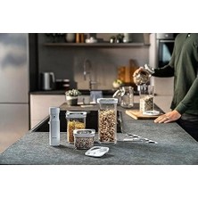 Prime Fresh & Save Cube Vakumlu Başlangıç Seti, Boyut S, 6 Parçalı Vakumlu Saklama Seti, 3 x Cube Kutuları S, Vakum Pompası, Ölçüm Kaşığı, Nfc Etiketleri Dahil
