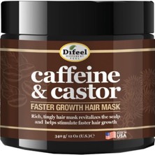 Prime Difeel Caffeine & Castor Saç Maskesi 340GR