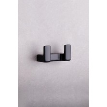 Prime Flat Ikili Askılık Uyumlu Siyah Renk 43X37X80 mm