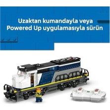Prime City Treni Soygunu 60508 – 7 Yaş ve Üzeri Çocuklar Için Dedektif, Memuru, Tren Makinisti ve 3 Hırsız Minifigürü Içeren Yaratıcı Oyuncak Yapım Seti, Hediye Fikri (1313 Parça)