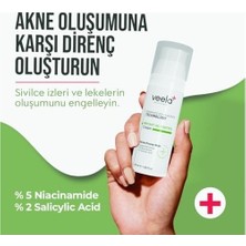 Prime Veela Ac Control Cream – Akneli Ciltler Için Onarıcı Krem |%2 Salisilik Asit &%5 Niasinamid | Sivilce ve Leke Karşıtı Etkili Bakım