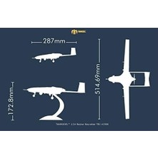 Prime ドラゴン Baykar Bayraktar Tb2 (1/24 Ölçek)
