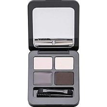 Prime Cosmetics Total Look Brow Kit Kaş Şekillendirme Kiti 03 Brunettes