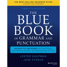 The Blue Book Of Grammar And Punctuation: An Easy-To-Use Guide With Clear Rules, -World Examples, And Reproducible Quizzes
