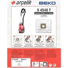Prime ile Uyumlu S 4540 T Uyumlu 30 Adet Süpürge Toz Torbası Bez