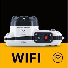 Prime Kodak Pıxpro Wpz2 15M Su Geçirmez Fotoğraf Makinesi - 16MP, 4x Optik Zoom, 1080P Full Hd Video (Beyaz)