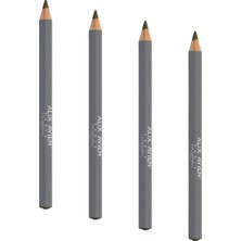 Prime Suya Dayanıklı Yoğun Pigmentli Kremsi Kolay Sürüm Yeşil Göz Kalemi - Eyeliner Pencil Green (4 Paketi)