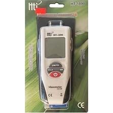 Prime Oem HT-1890 Dijital Manometre Fark Basınç Ölçer, Siyah