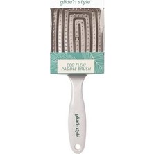 Prime Glide’n Style Eco Paddle Brush – Doğa Dostu Esnek Saç Açma ve Tarama Fırçası