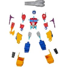 Prime Transformers Mixmashers Optimus Özel Kombine Edilebilir Deluxe Aksiyon Figürü ve Aksesuarları