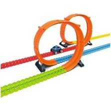 Prime 180912, Smoby Flextreme Superlooping Oyun Seti, Büyütülebilir Set, Tamamlayıcı, Uzun Ray Parçaları, Spiral Sürüş, Smoby Flextreme Superlooping Set