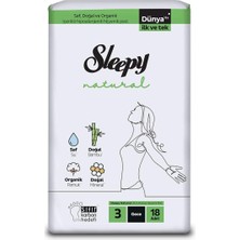 Prime Natural Ultra Hassas Hijyenik Ped Gece 18'li